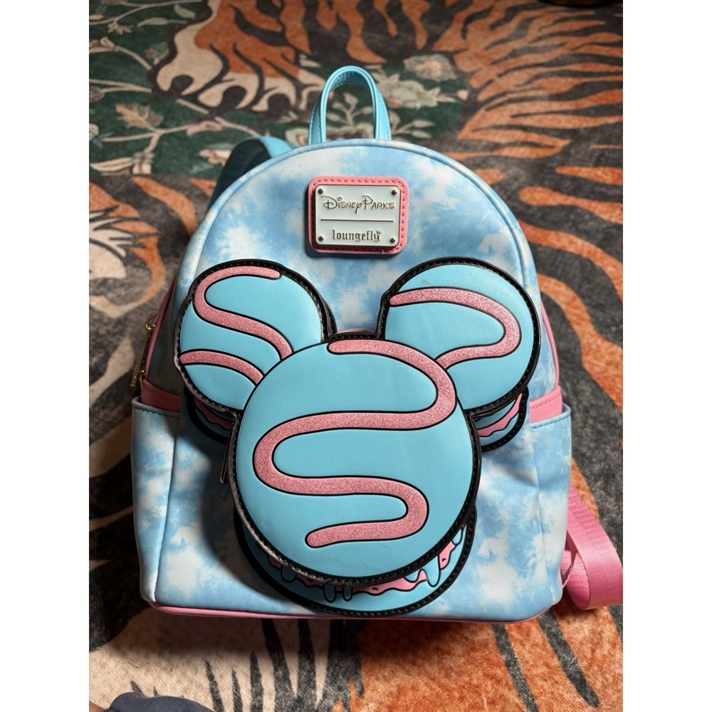Disney Parks Loungefly Macaron Disney Eats Collection Mini Backpack
